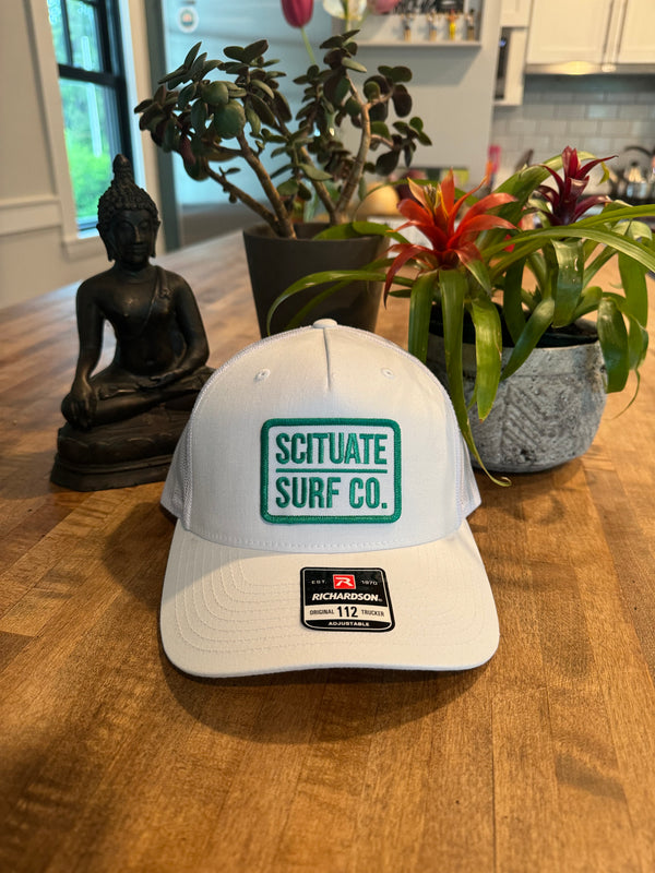 Scituate Surf Co. Trucker - Teal Patch